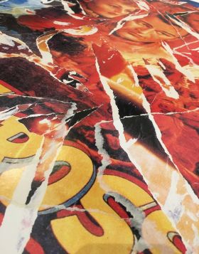 Mimmo rotella - Ottobre rosso